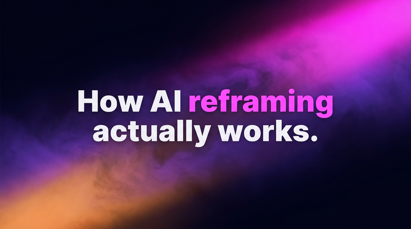How does AI-powered video reframing actually work?